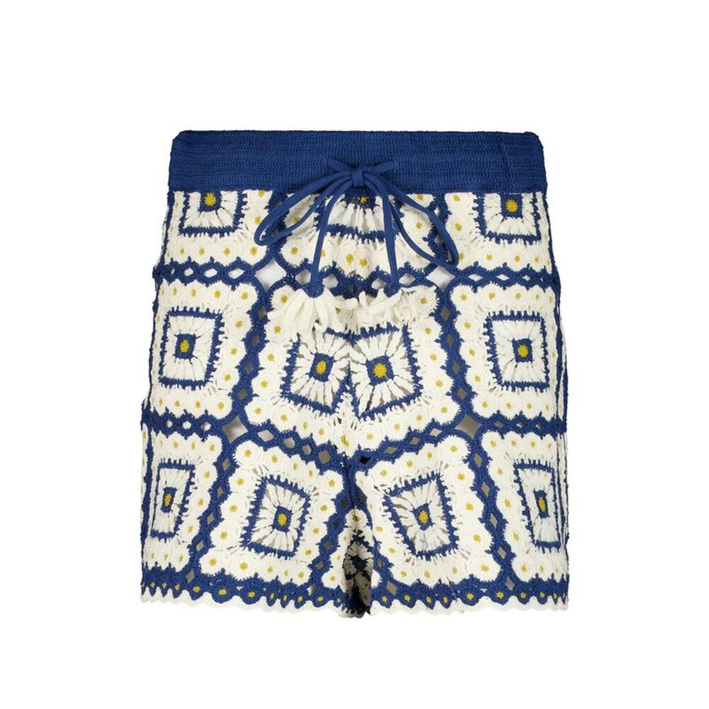 Alemais Blue Shorts - Mini Shorts Women